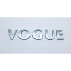 Емблема напис багажника Range Rover Vogue