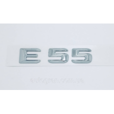 Емблема напис багажника Mercedes E55
