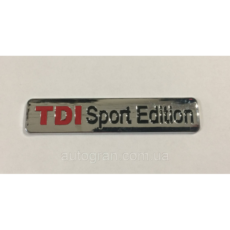 Емблема напис багажника TDI Sport Edition