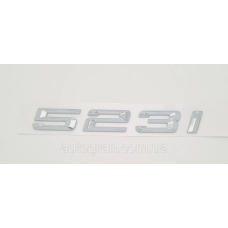 Емблема напис багажника BMW 523i