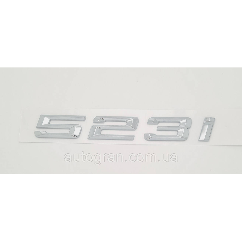 Емблема напис багажника BMW 523i