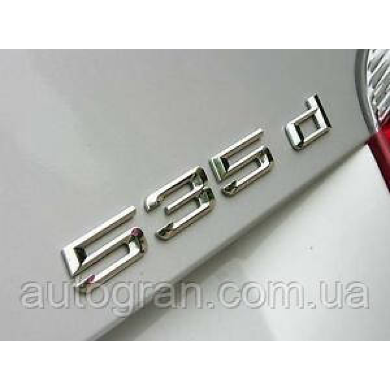 Емблема напис багажника BMW 535d Емблема напис багажника BMW 535d