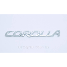 Емблема напис багажника Toyota Corolla