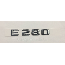 Емблема напис багажника Mercedes E280