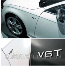 Емблема кришки багажника та на крила Audi V6T