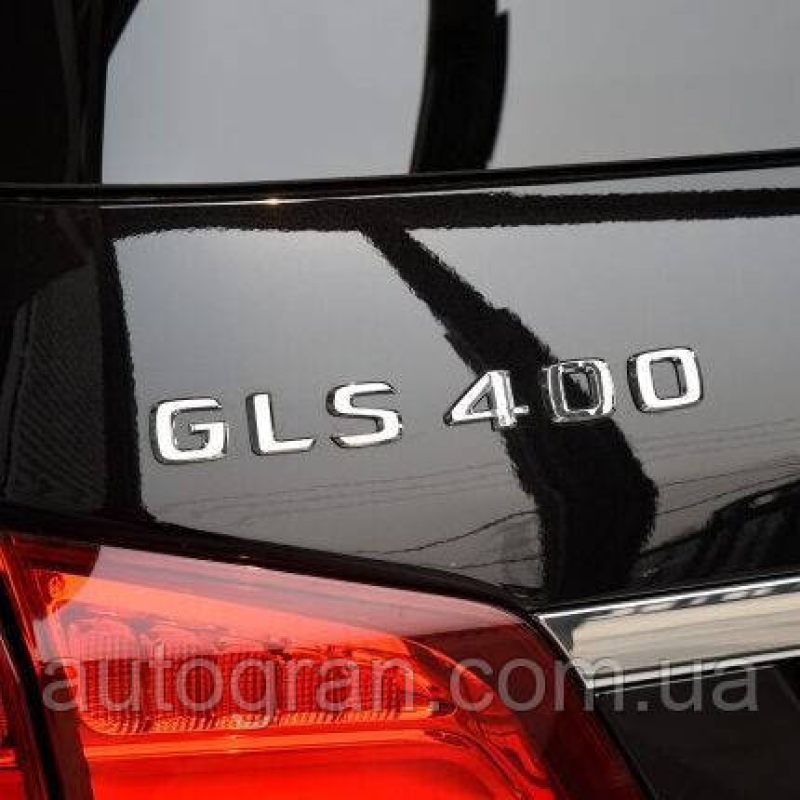 Емблема напис багажника Mercedes GLS400