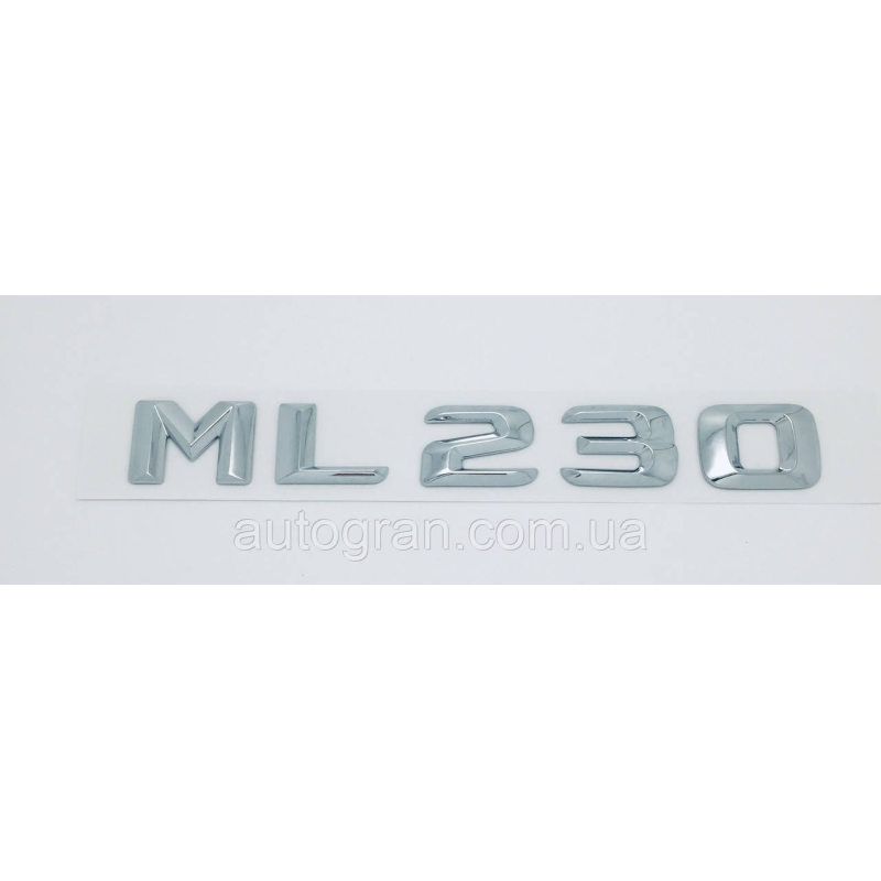 Емблема напис багажника Mercedes ML230 Емблема напис багажника Mercedes ML230