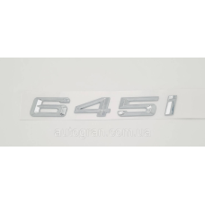 Емблема напис багажника BMW 645i