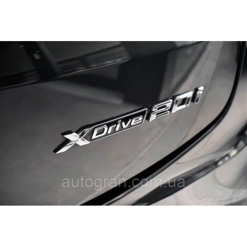Емблема напис BMW Xdrive 2.0i