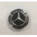 Заглушки ковпачки литих дисків Mercedes 75мм чорні