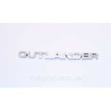 Емблема напис багажника Mitsubishi Outlander