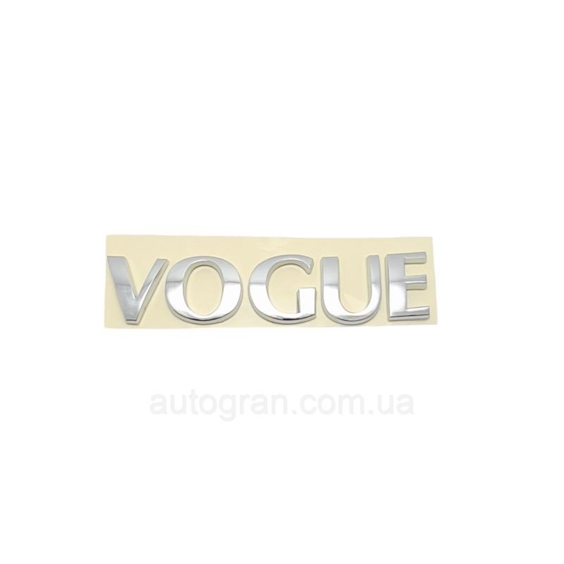 Емблема напис багажника Range Rover Vogue