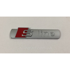 Емблема кузова Audi S-line Sline матова