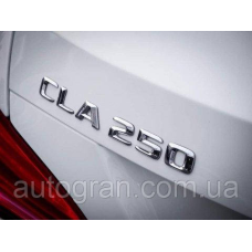 Емблема напис багажника Mercedes CLA250 тип1