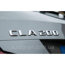 Емблема напис багажника Mercedes CLA200 тип1