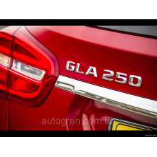 Емблема напис багажника Mercedes GLA250 тип1