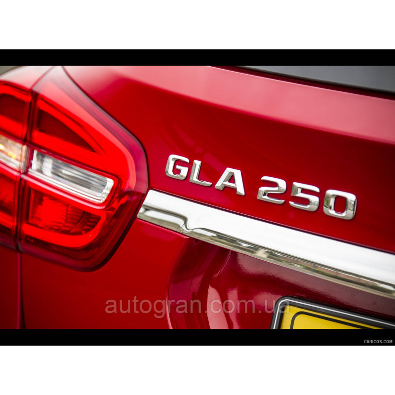 Емблема напис багажника Mercedes GLA250 тип1