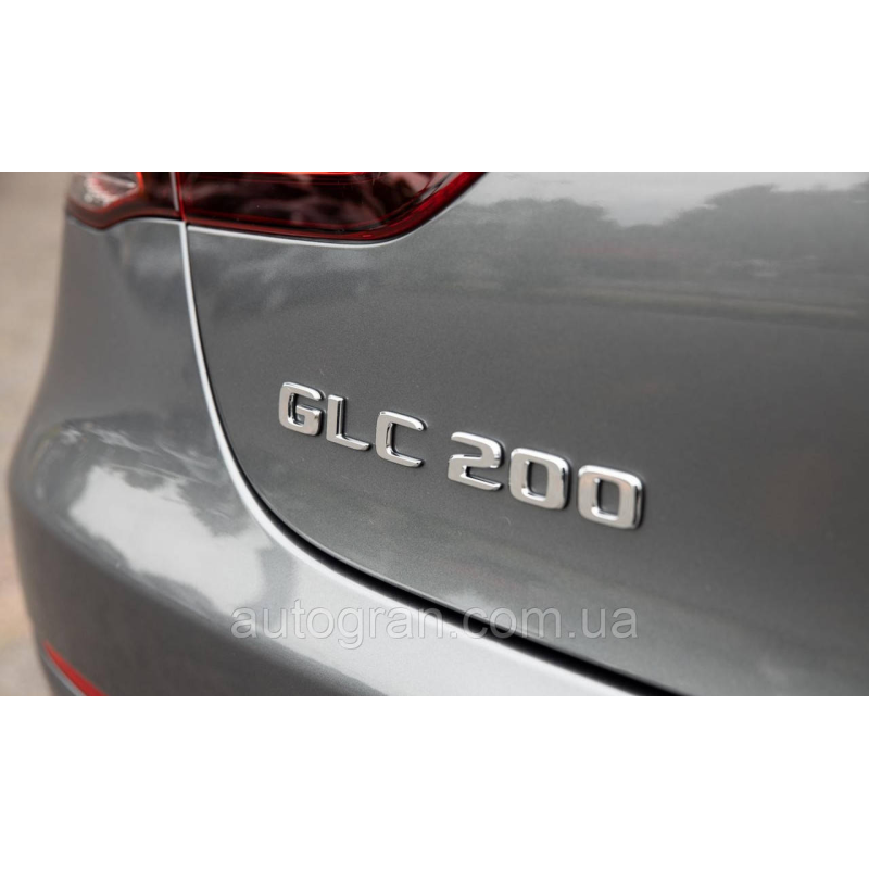 Емблема напис багажника Mercedes GLC200