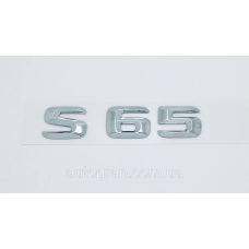 Емблема напис багажника Mercedes S65