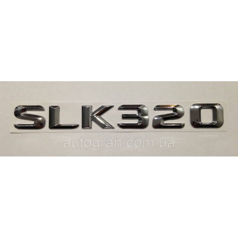 Емблема напис багажника Mercedes SLK320 Емблема напис багажника Mercedes SLK320