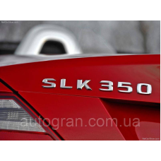Емблема напис багажника Mercedes SLK350
