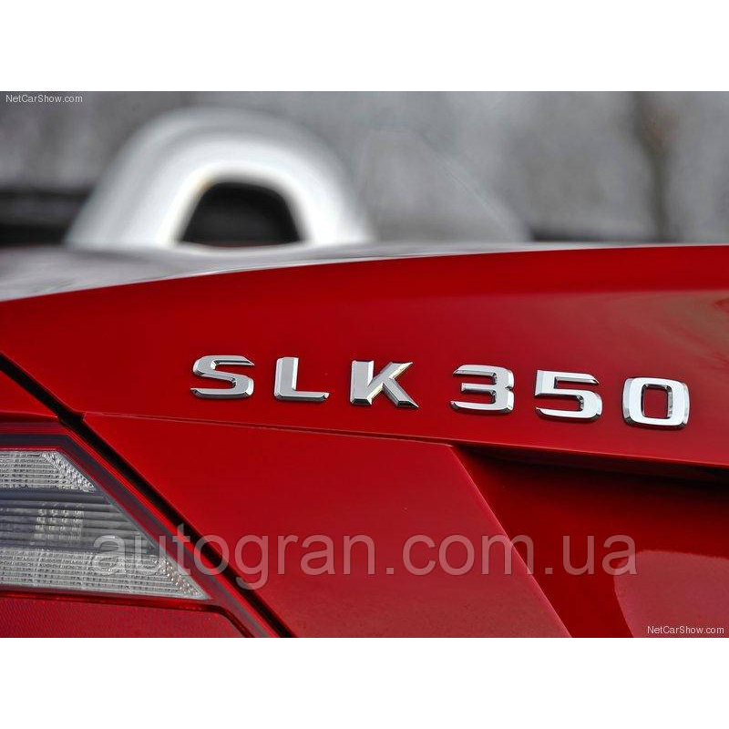 Емблема напис багажника Mercedes SLK350