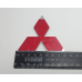 Емблема багажника Mitsubishi 8см