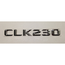 Емблема напис багажника Mercedes CLK230