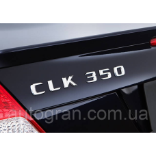 Емблема напис багажника Mercedes CLK350 тип2