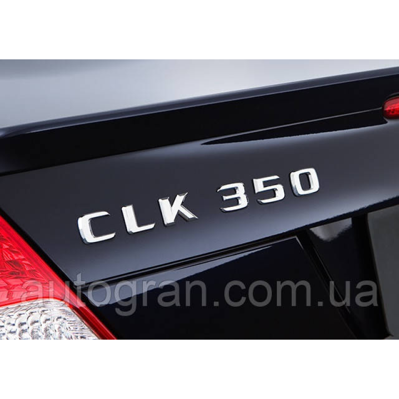Емблема напис багажника Mercedes CLK350 тип2