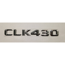 Емблема напис багажника Mercedes CLK430