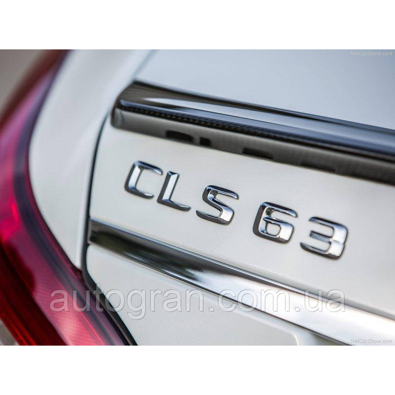 Емблема напис багажника Mercedes CLS63 Емблема напис багажника Mercedes CLS63