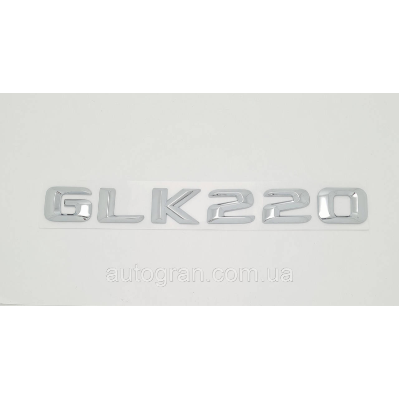 Емблема напис багажника Mercedes GLK220
