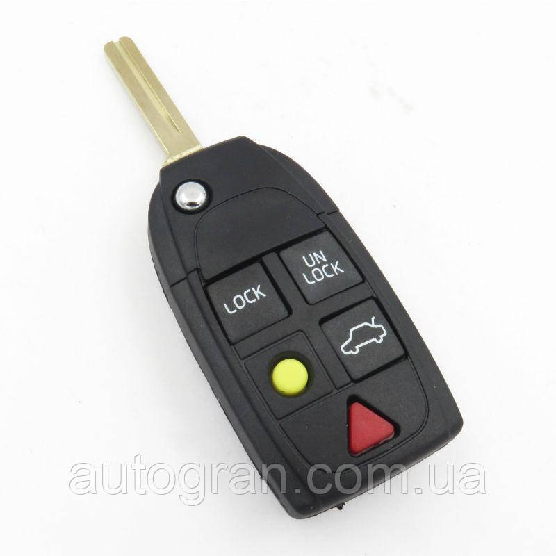 Корпус викидного ключа Volvo 5 кнопок