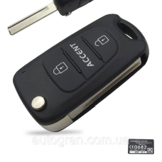 Корпус викидного ключа Hyundai Accent 2010-