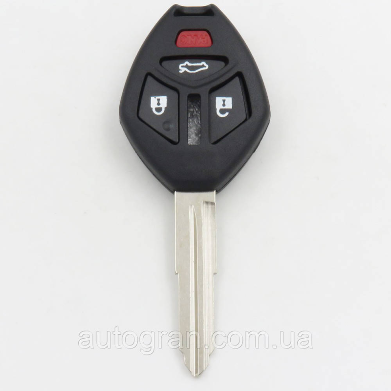 Корпус ключа Mitsubishi 3 кнопки + panic