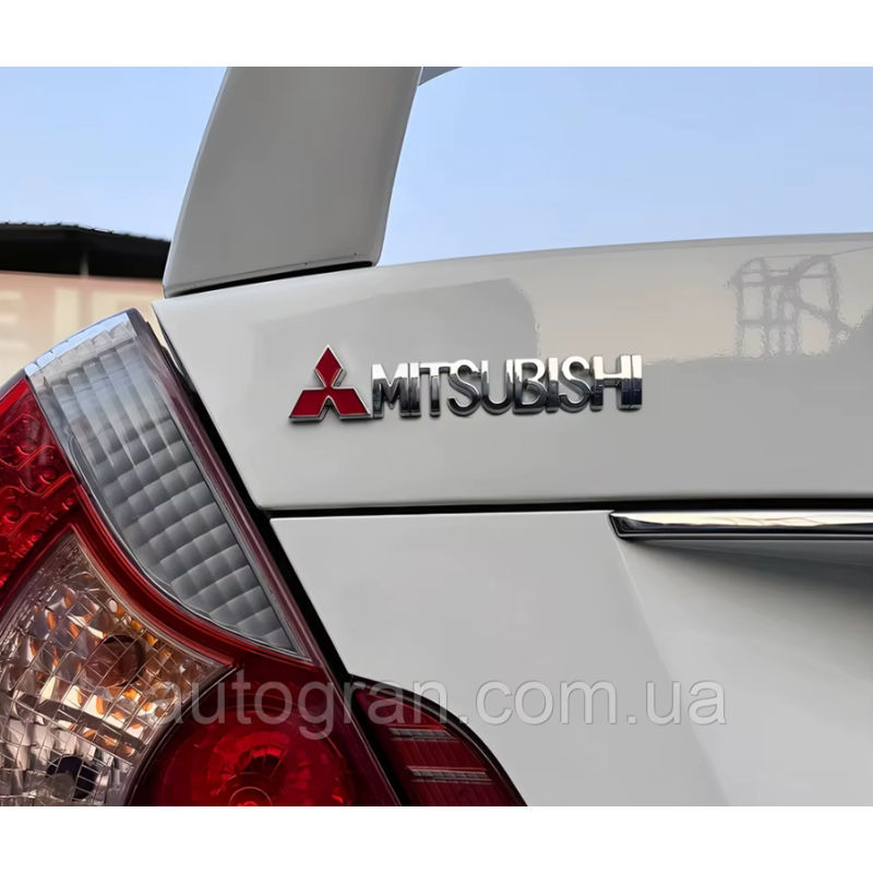 Емблема напис багажника Mitsubishi тип 2