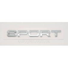 Емблема напис багажника Range Rover Sport хром
