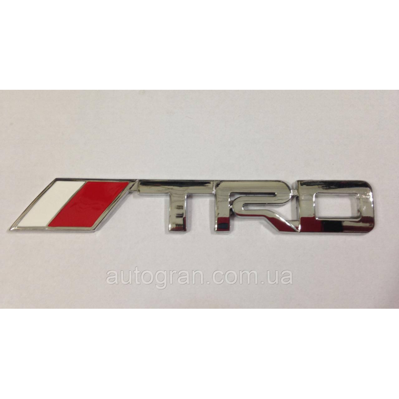 Емблема кузова Toyota TRD 143мм*22м