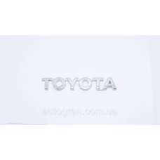 Емблема напис багажника Toyota