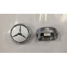 Заглушки ковпачки литих дисків Mercedes високі