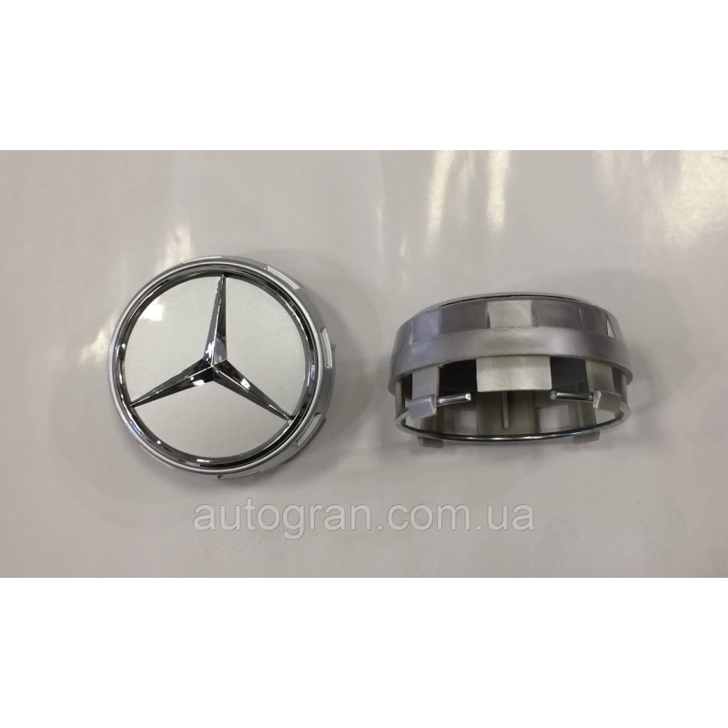 Заглушки ковпачки литих дисків Mercedes високі