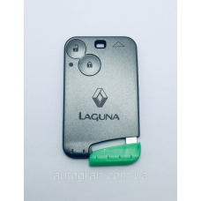 Корпус ключ-карта Renault Laguna 2 кнопки