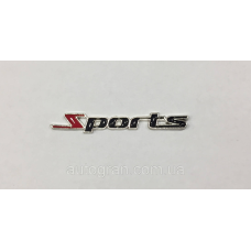Емблема кузова Sports