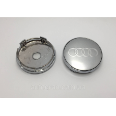 Заглушки ковпачки литих дисків Audi 60 мм