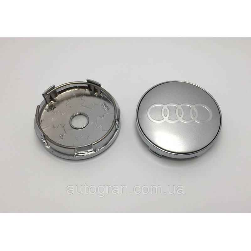 Заглушки ковпачки литих дисків Audi 60 мм