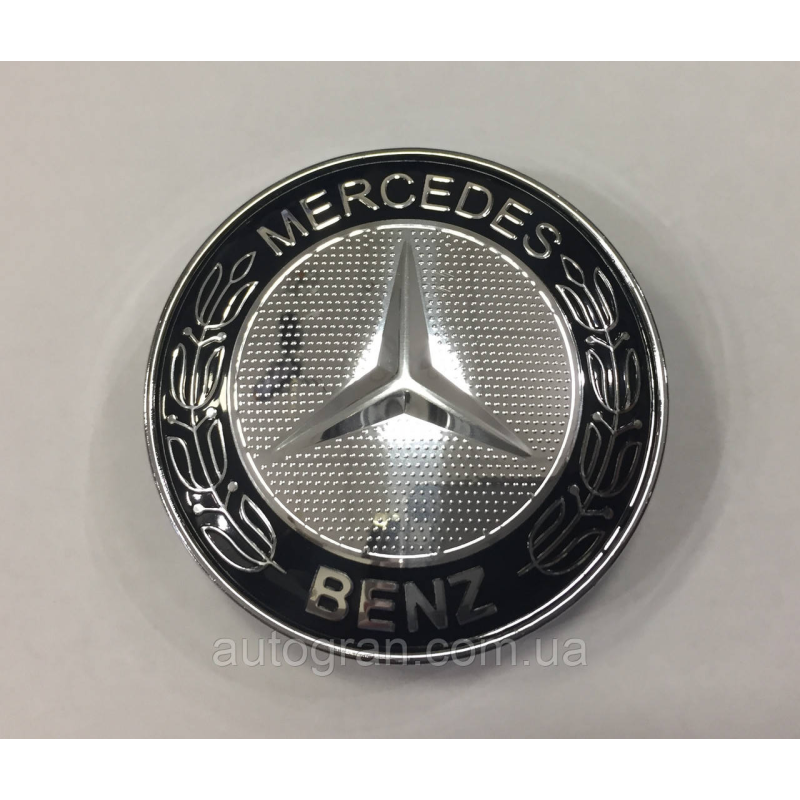 Заглушки ковпачки литих дисків Mercedes 60 мм чорні