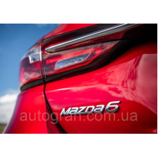 Емблема напис багажника Mazda 6