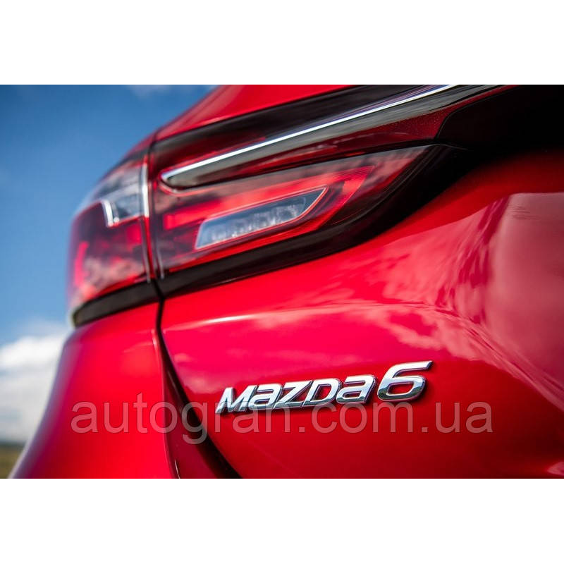 Емблема напис багажника Mazda 6