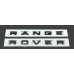 Емблема напис капота Range Rover чорний глянець